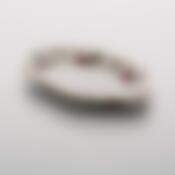 Блюдо овальное Czech Gold Hands "Шиповник", длина 24 см