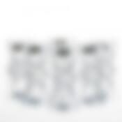 Набор стопок для водки 6 шт Crystalite Bohemia Квадро, 55 мл