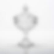 Конфетница на ножке с крышкой Crystalite Bohemia "Тукана-Миранда", Н=15 см