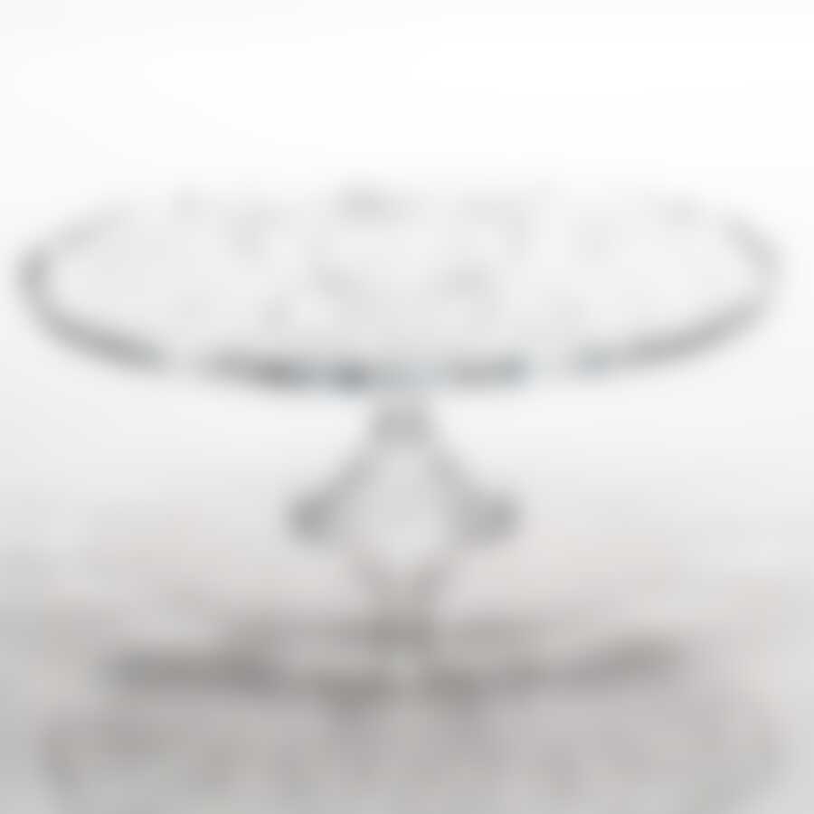 Тарелка для торта на ножке Crystalite Bohemia Лира, D=31 см