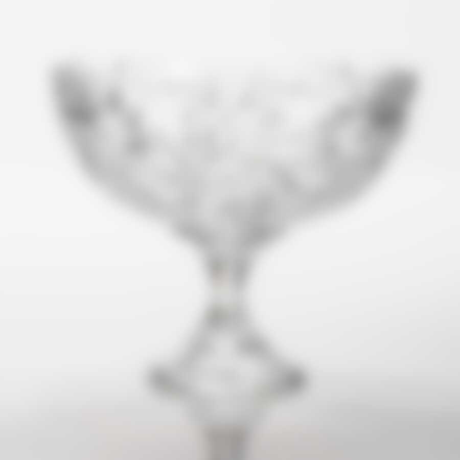 Салатник Crystalite Bohemia на ножке "Пинвил", D=22 см