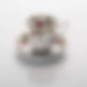 Чайная пара Czech Gold Hands "Шиповник", 220 мл