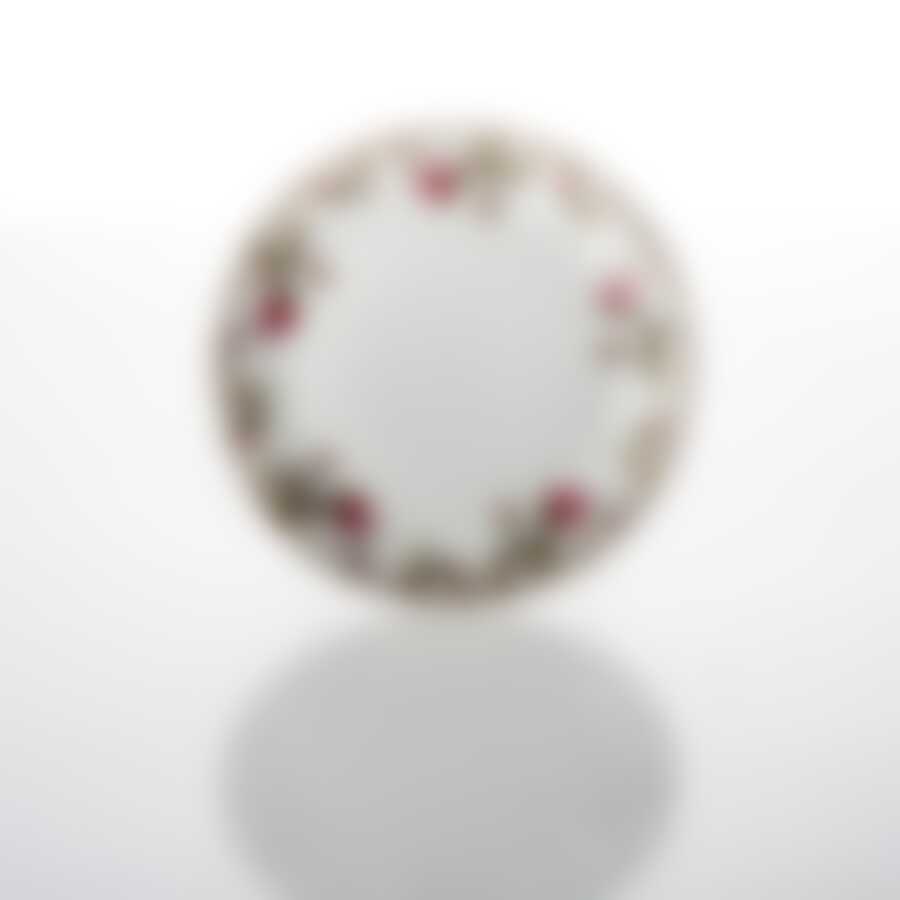 Тарелка закусочная (десертная) Czech Gold Hands Шиповник, D=21 см