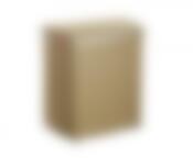 Корзина для белья Primanova (бежевая), 32*47*55 см