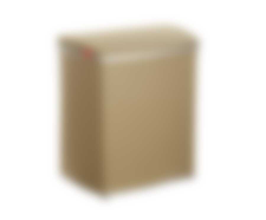 Корзина для белья Primanova (бежевая), 32*47*55 см