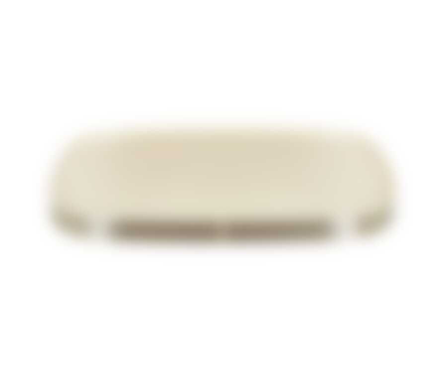 Пластиковый поднос с окантовкой PrimaNova М-Е08-09, бежевый