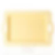 Поднос Ажур 30,5*43 см (банановый)