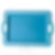 Поднос Ажур 30,5*43 см (бирюзовый)