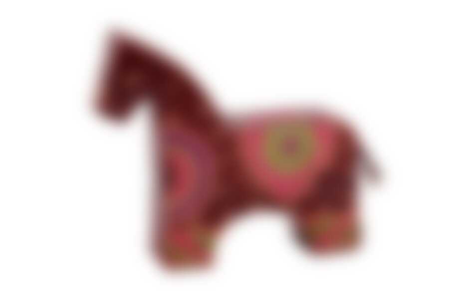 Копилка кожаная "ЛОШАДКА" 19*16,5 см