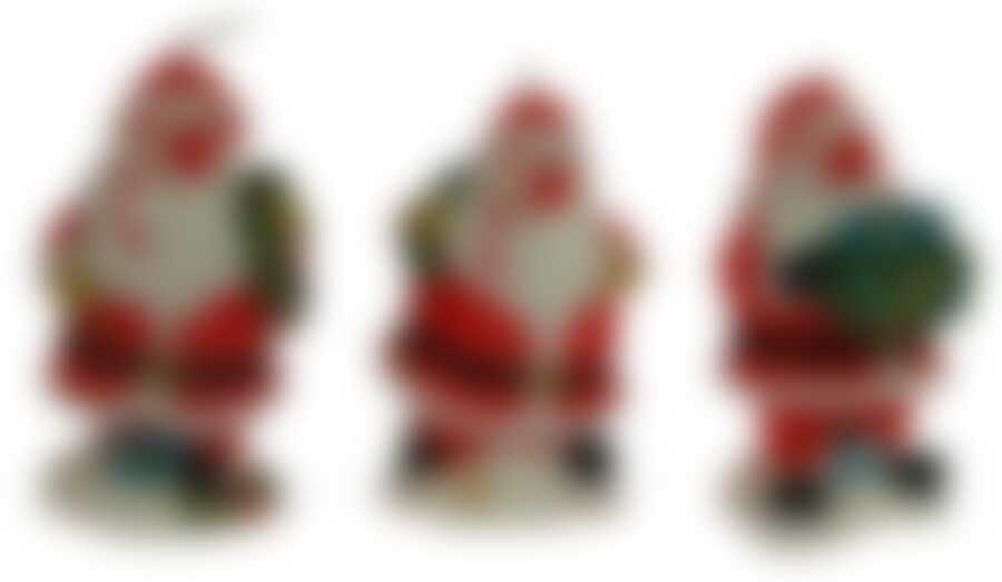 Свеча новогодняя "Весёлый Дед Мороз" 5*7*10см (1 шт)