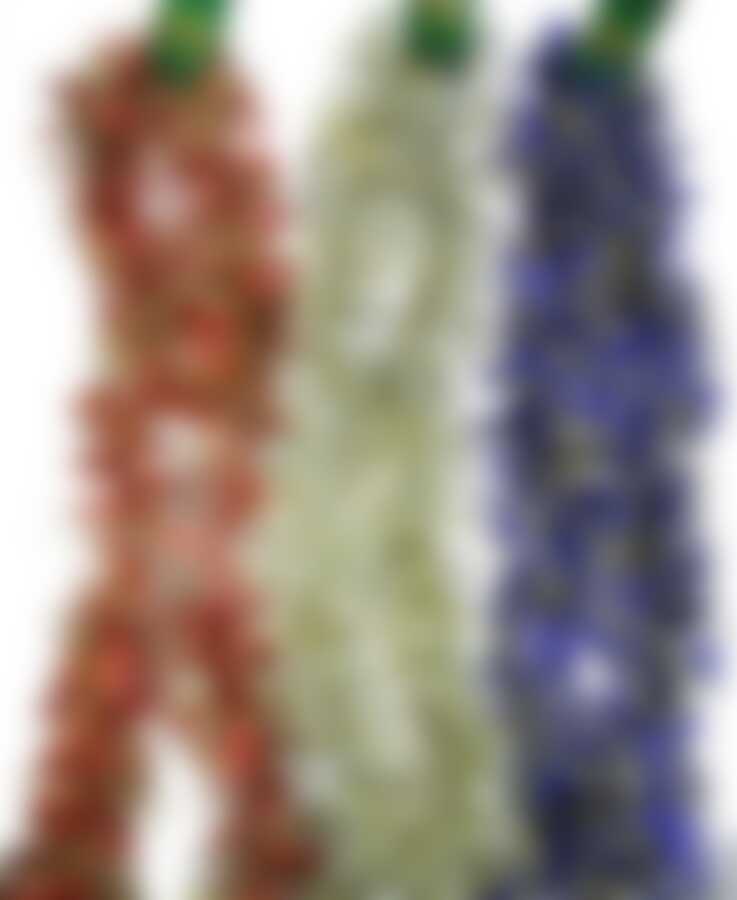 Новогодняя мишура в ассортименте, длина 200см