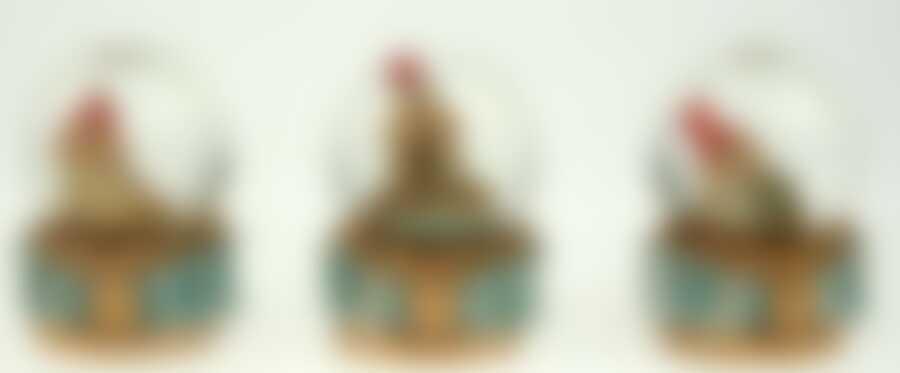 Шар водяной со снегом "Овечка" 5*5*7см (1 шт) A,B,C