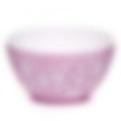 Салатник круглый без крышки Дольче Вита 0,5 л (бел. - роз.)