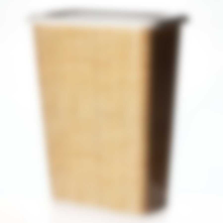 Корзина для белья "ДЕКО", объем 35 л, узкая, 263 х 422 х 525 мм ("ротанг")