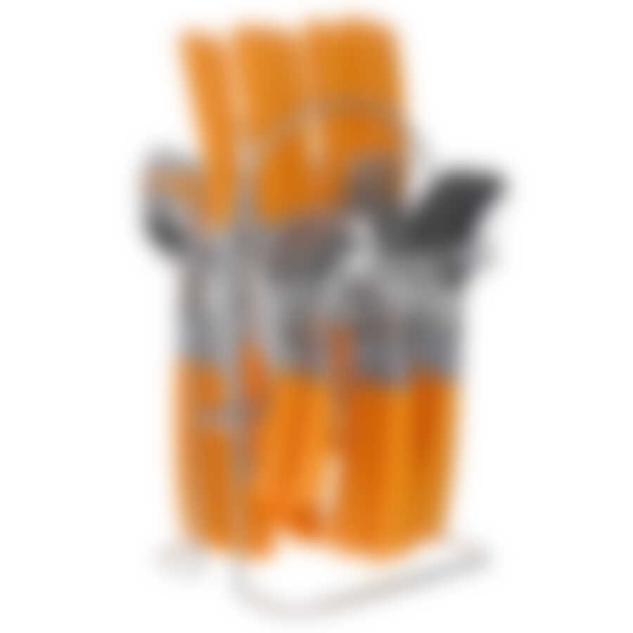 Набор столов/приборов ОРАНЖЕВ 24пр МВ(х12) 22488-1