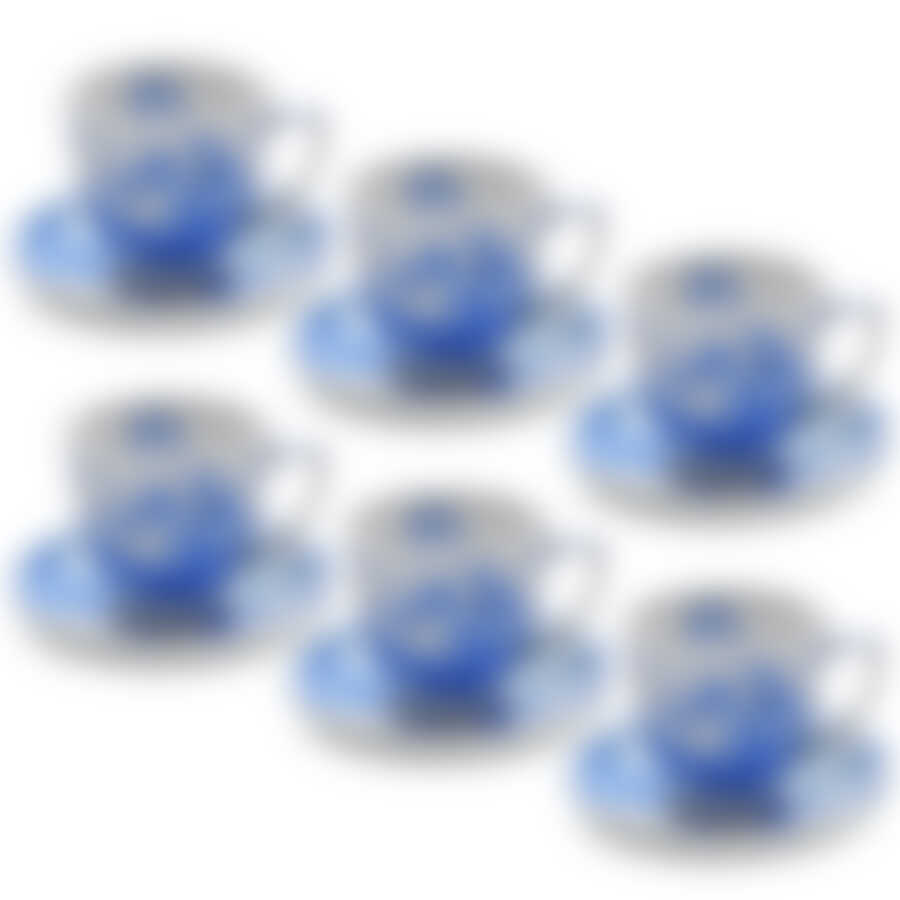 Чайный набор на 6 персон Mayer&Boch Сердце-Розы, 220 мл