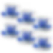 Чайный набор на 6 персон Mayer&Boch Сердце Роза, 220 мл