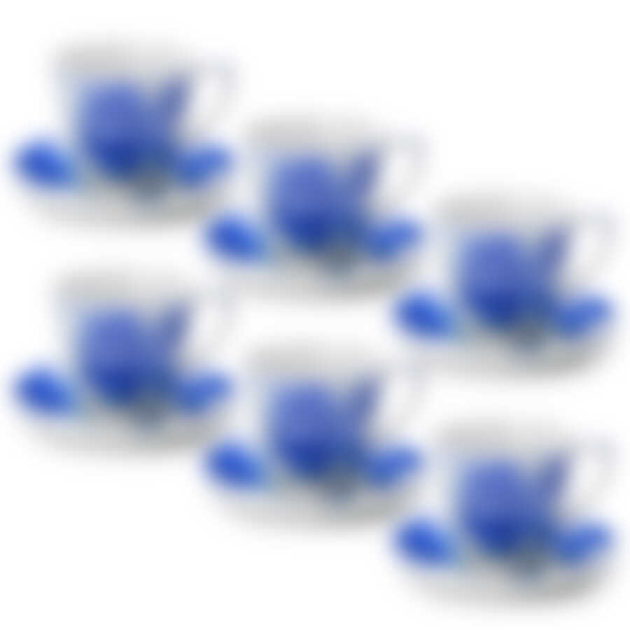 Чайный набор на 6 персон Mayer&Boch Сердце Роза, 220 мл