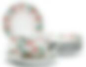 Чайный набор на 6 персон Loraine Цветы, 220 мл