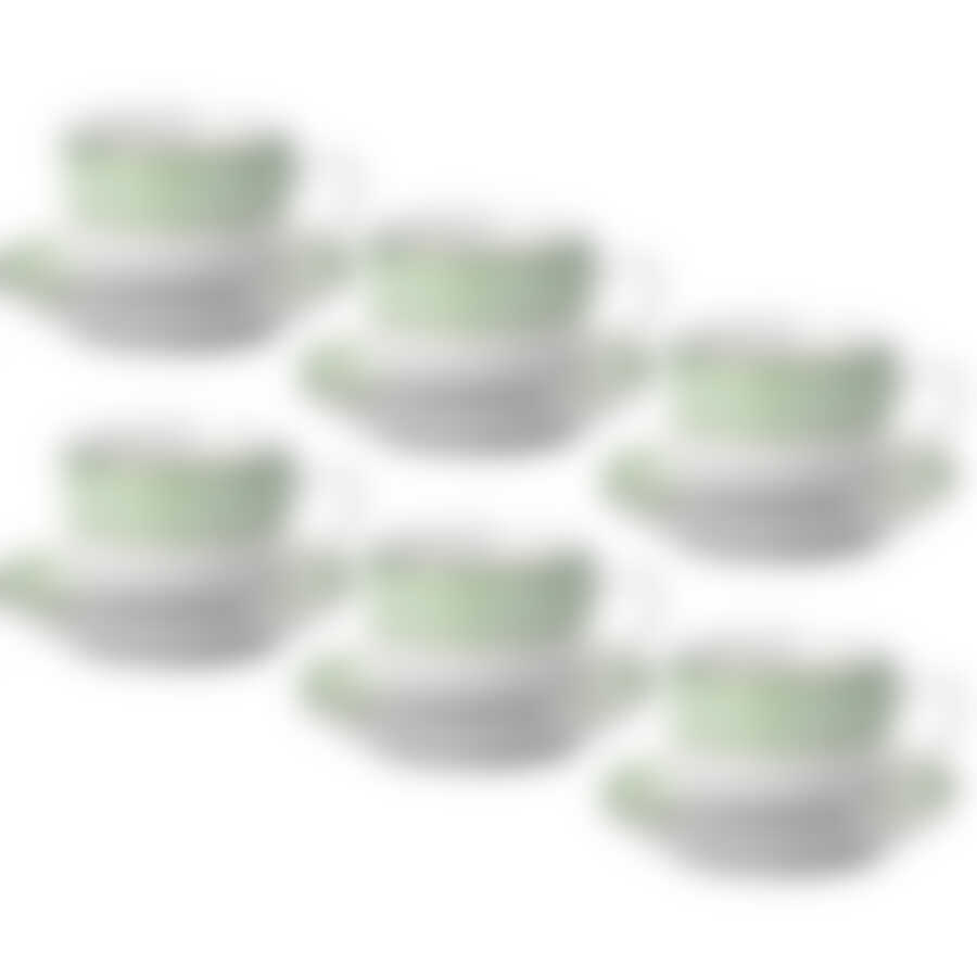 Чайный набор на 6 персон Loraine Орнамент, 220 мл