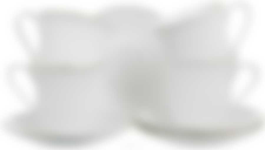 Чайный набор на 4 персоны Loraine Романс, 240 мл