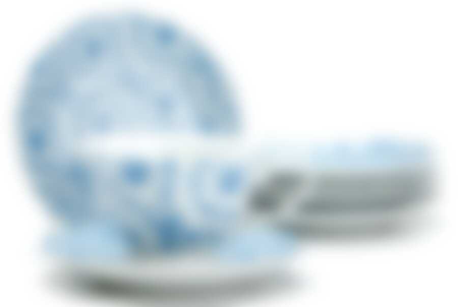 Чайный набор на 6 персон Loraine Цветы, 150 мл