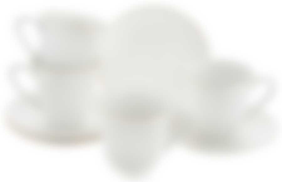 Чайный набор на 4 персоны Loraine Романс, 240 мл