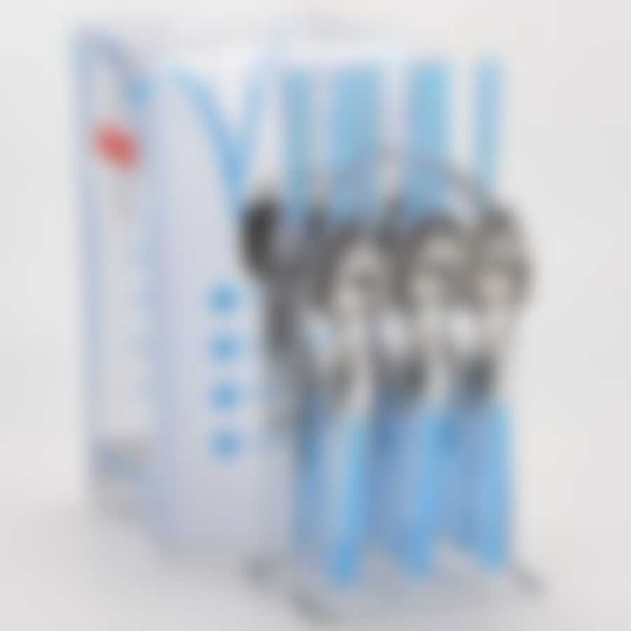 Набор столовых приборов 25пр СИНИЙ MB (х12) 20686-3