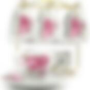 Чайный набор на 6 персон Loraine Цветы, 180 мл