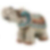 Статуэтка декоративная "СЛОН" высота 14 см длина 17 см