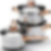 Набор посуды 6пр 2,1+2,9+3,9см нерж MB (х4) 25666