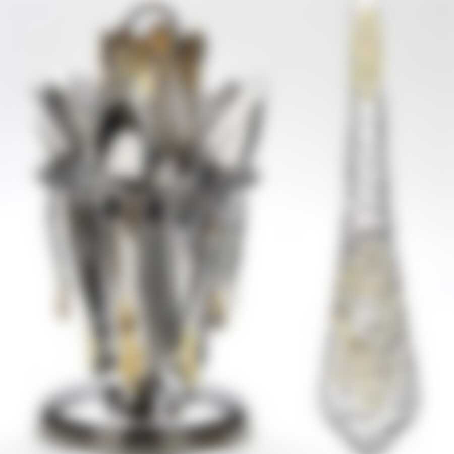 Набор стол/приб 25пр на подст. мет(х6) 23099