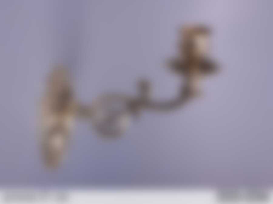 Подсвечник настенный "БАРОККО" длина 21 см