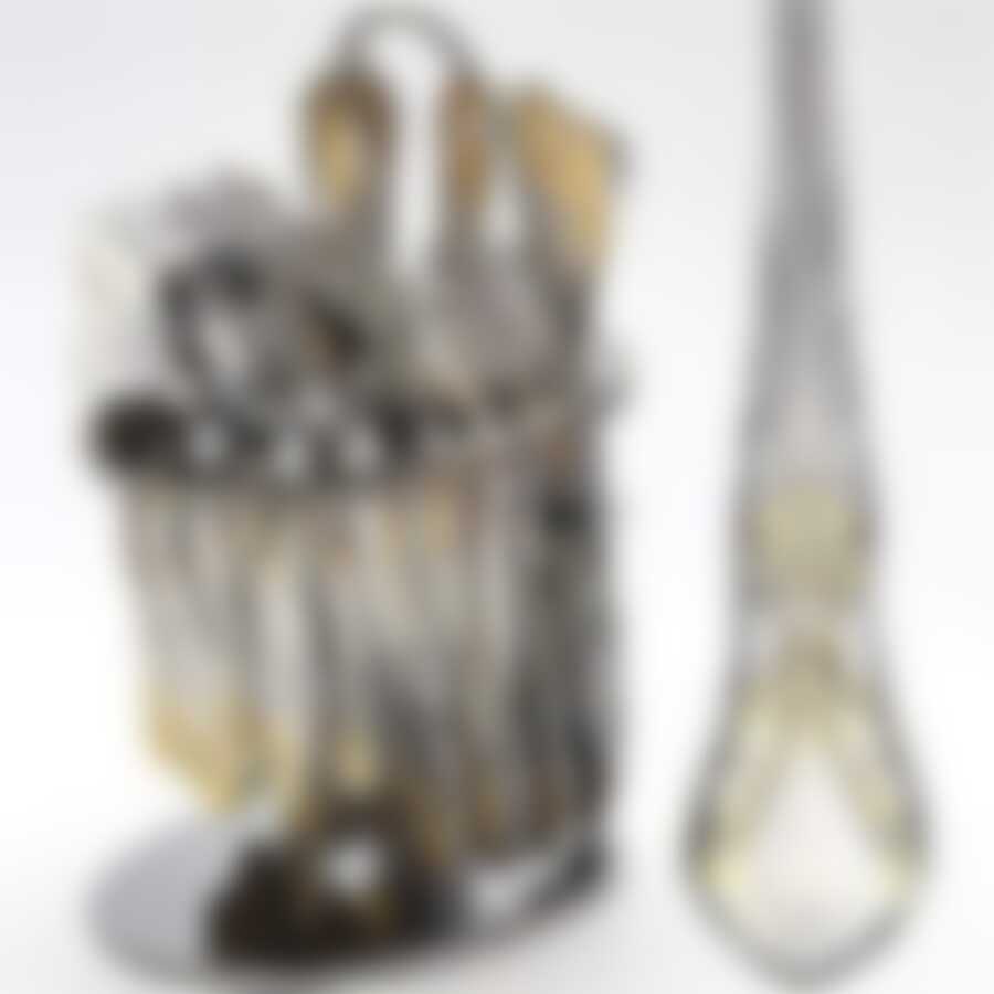 Набор стол/приб 25пр на подст. мет(х6) 23110