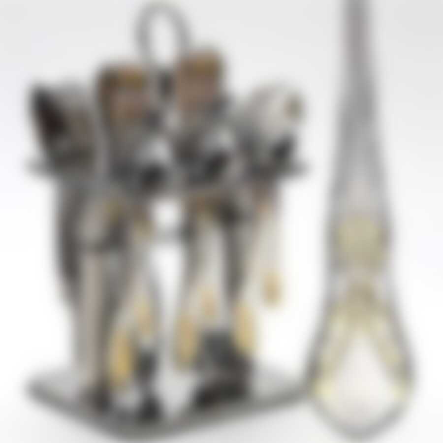 Набор стол/приб 25пр на подст. мет(х6) 23103