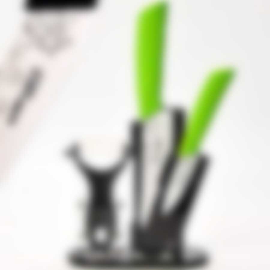 Ножи КЕРАМИЧЕСКИЕ МАЛИНОВАЯ сил/руч+овощерезка(4пр)МВ(х10) 21860-5