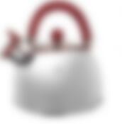 Чайник 2,5 л. "Queen Ruby" с красной ручкой