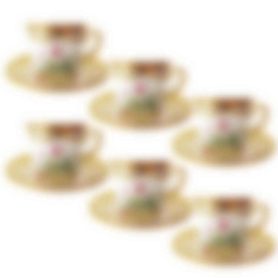 Кофейный набор на 6 персон "Merci Mignon", 12 предметов