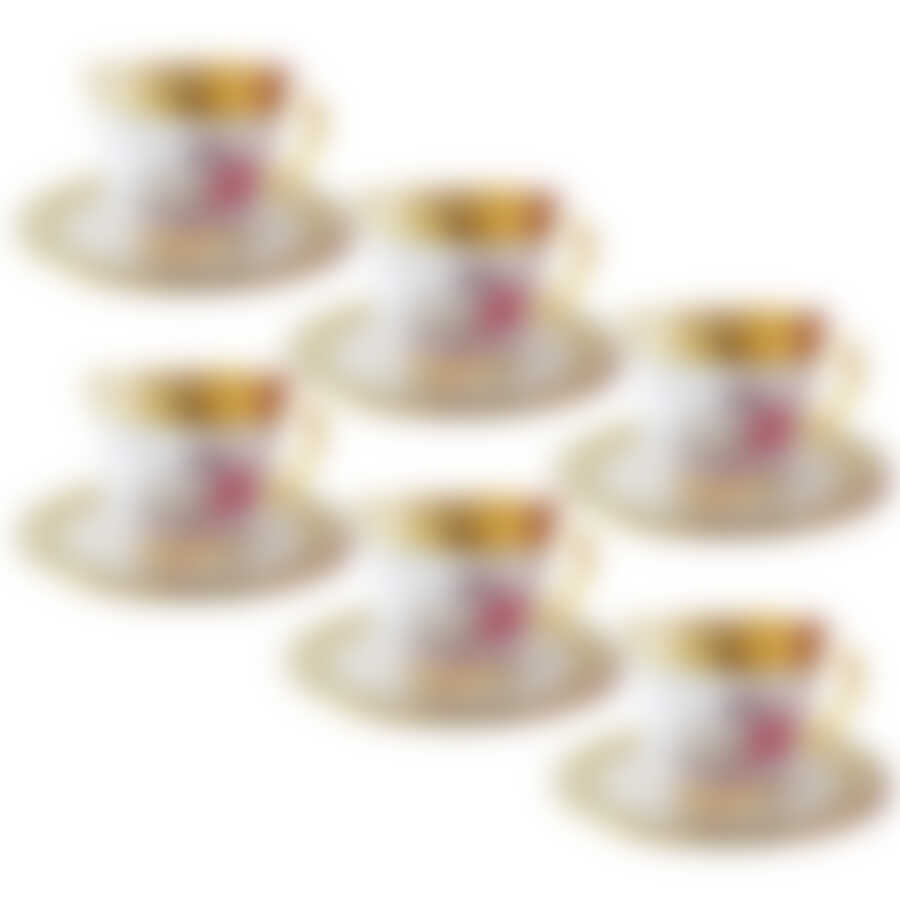 Кофейный набор на 6 персон "Merci Mignon", 12 предметов