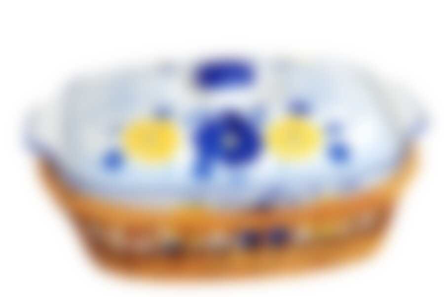 Керамическая форма в корзине Bayerhoff Плетенка, объем 1,3 л