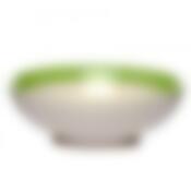 Тарелка столовая глубокая Fioretta Summer Joy Green, D=18 см