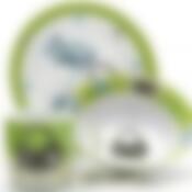 Набор детской посуды 3 предмета Loraine Кошки, арт  SG-26092