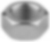 Гайка KRAFTOOL шестигранная, DIN 934, класс прочности 8, оцинкованная, M20, 50 шт