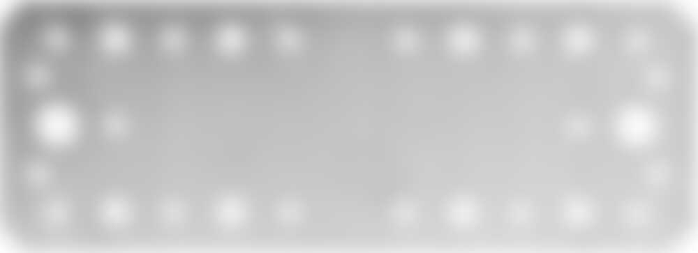 Крепежная пластина ЗУБР "МАСТЕР", 180х65мм, 20шт