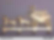 Вешалка настенная, длина 22 см