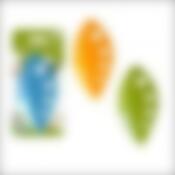 Стрип-уловка для зелени Мультидом "Супернова" 12 см (цвета в ассортименте)