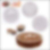 Набор трафаретов для торта (3 штуки), 20,5 см