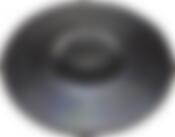 Тарелка опорная ТЕВТОН резиновая с шестигранным хвостовиком, для дрели, 125мм