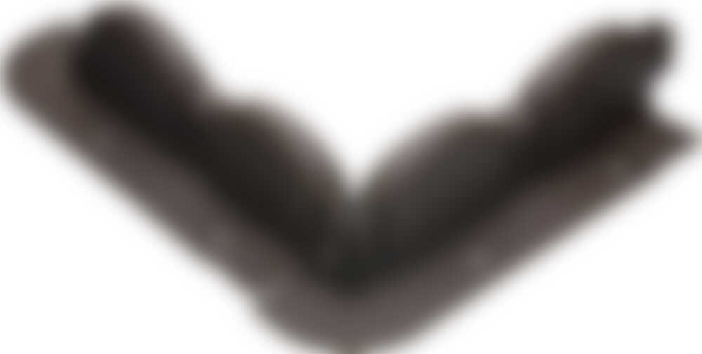 Бордюр декоративный GRINDA "ВОЛНА", 9х256см, коричневый