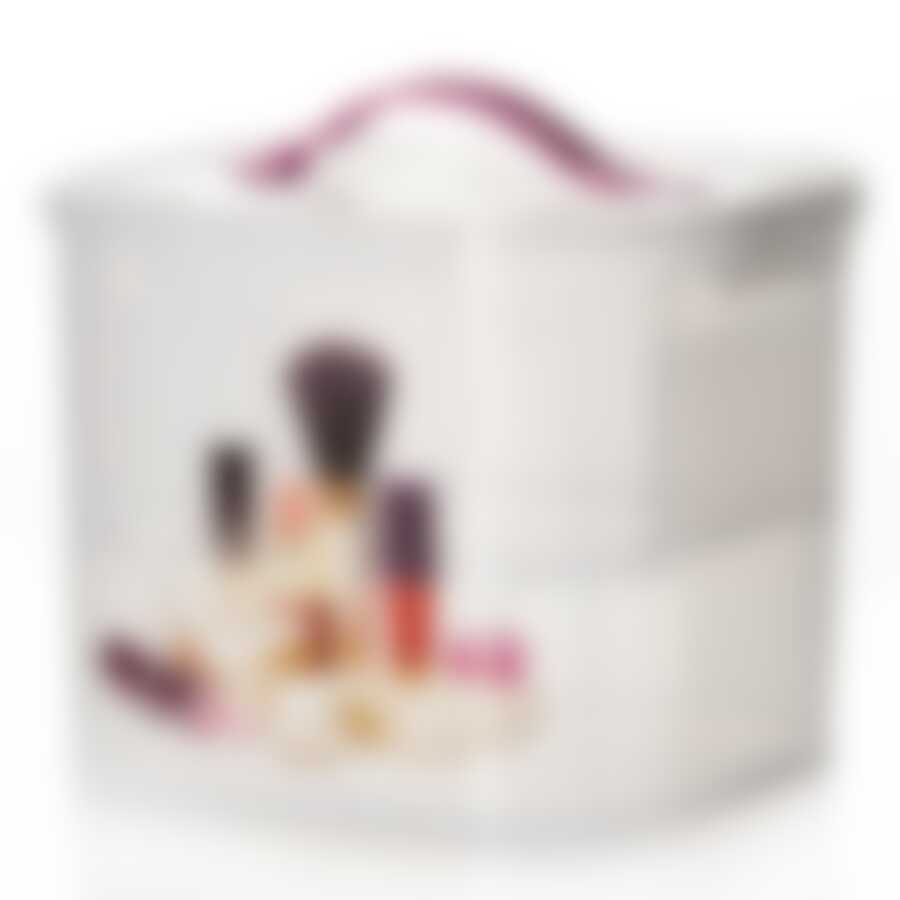 Контейнер для хранения "ДЕКО" с вкладышем, объем 7 л, 230*230*180 мм (косметика)